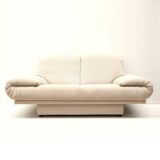 Vintage 2-seater sofa by Rolf Benz Model 345