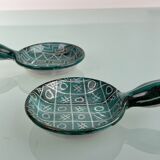 Pairs of ceramic pans by Robert Picault