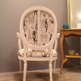Fauteuil médaillon