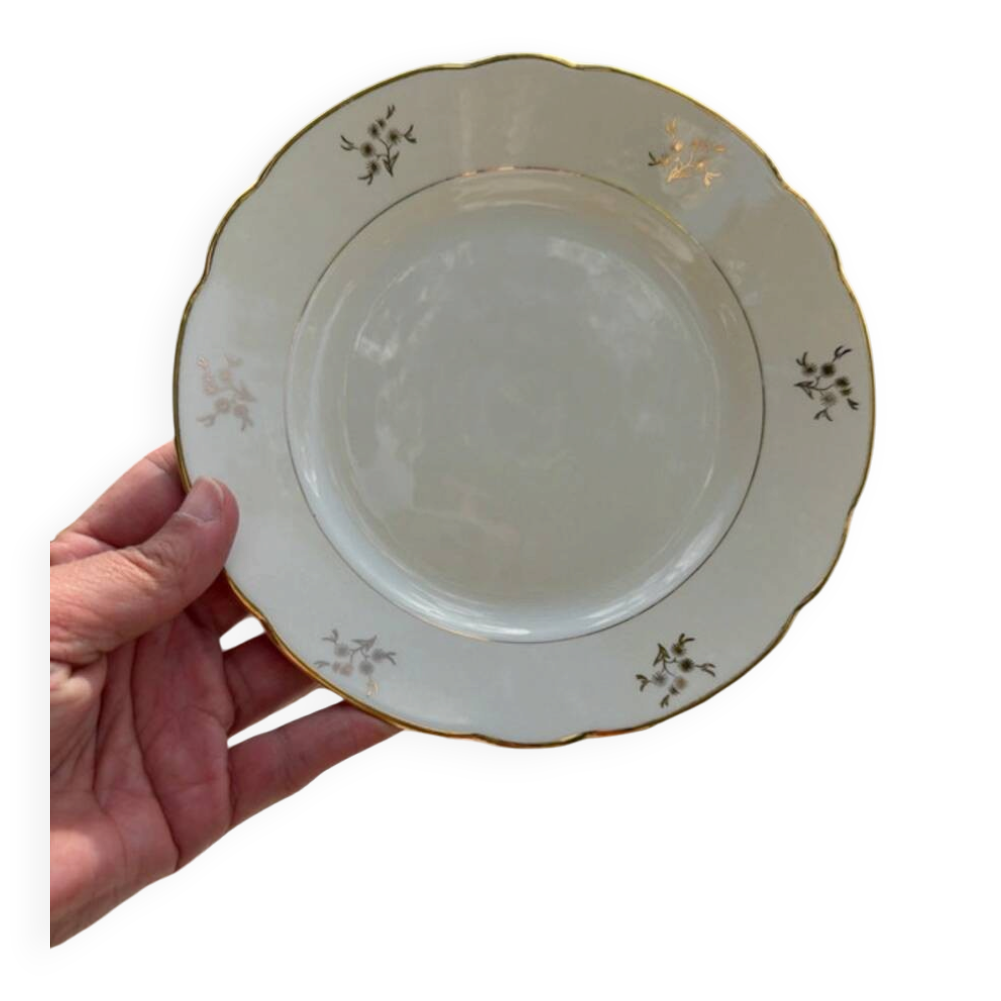 12 assiettes à dessert