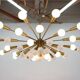 Rare Mid Century Chandelier Sputnik, Atomic, 1960s