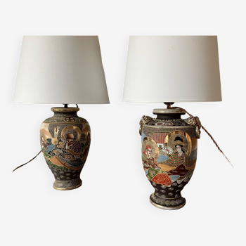 Chinese vase lamps