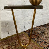 Standing ashtray with shelf from the 60s and 70s