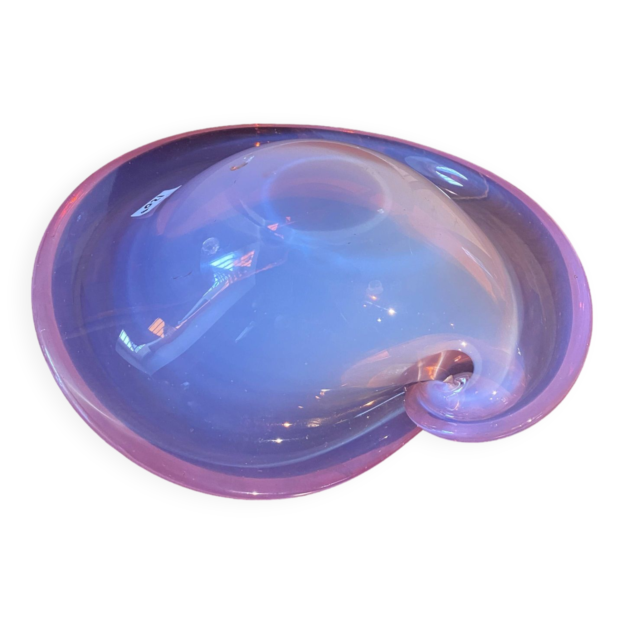 Murano cup in pink glass 1950