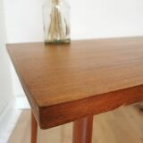 Mid-Century Modern Wooden Coffee Table: 1970s Vintage Lounge Decor