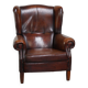Fauteuil en cuir de mouton