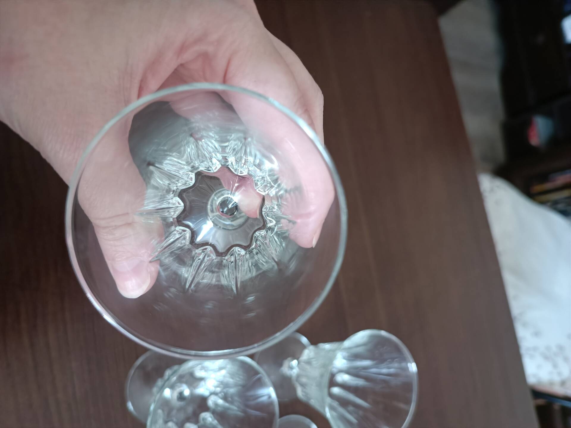Lot de 5 verres à pied