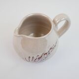 Pair of ceramic milk jugs signed La Roue Vallauris