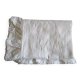 Housse d'édredon ancienne broderie de jours – 122 x 110 cm