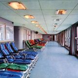 Rare deck chair from Transatlantico Michelangelo 1965