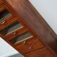 Armoire de mercerie en pin allemand vintage, années 1950