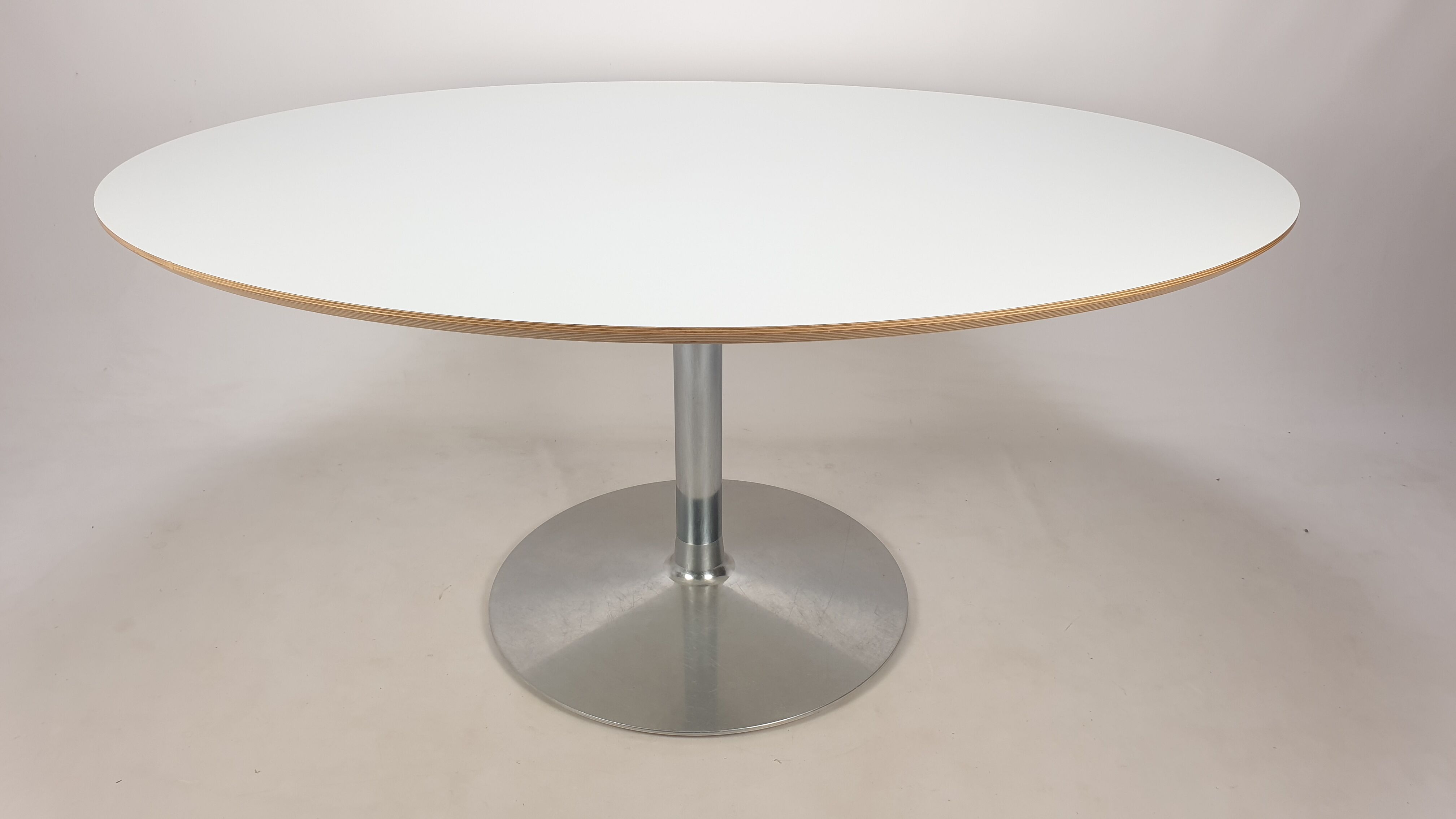 Oval Dining Table by Pierre Paulin for Artifort, 1980s