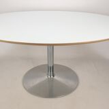 Oval Dining Table by Pierre Paulin for Artifort, 1980s