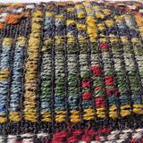 Vintage turkish kilim cushion cover , 30 x 60 cm