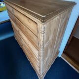 Large 19th century Scandinavian pine chest of drawers