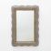 Mid-century Modern Italian Sculptural Backlit Mirror in Murano Glass Brass