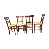 Rustic mulched chairs