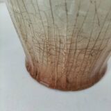 Moulded slip pitcher - late 19th century - Floral decoration in relief