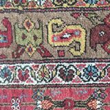 Tapis ancien persan kurde couloir fait main 120x388 cm