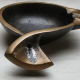 Cendrier poisson bronze Jacques Lauterbach