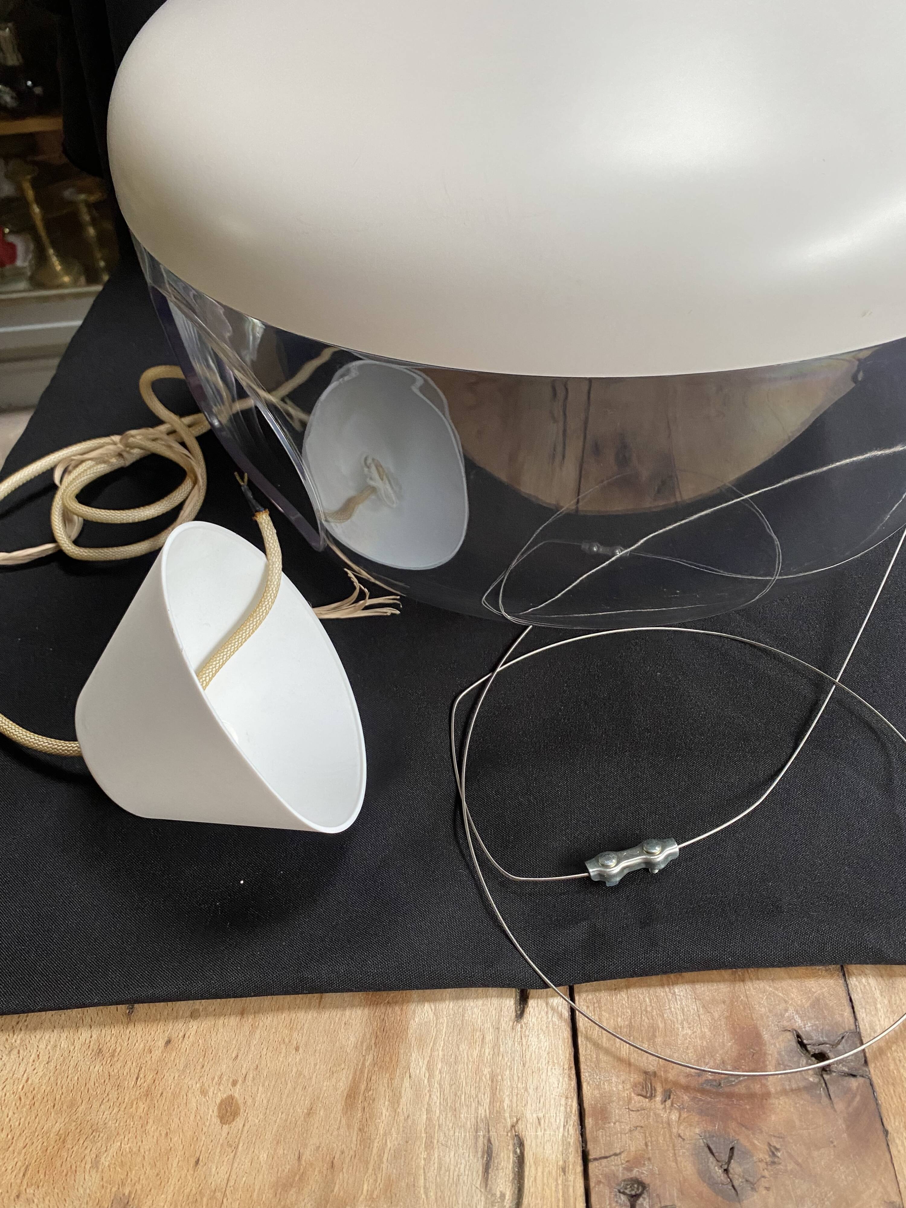 Pendant light, Favorite Things, white, cloud, Ø45cm - Eno studio