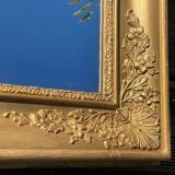 Beveled gold mirror