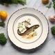 Six Vintage Fish Plates by Moulin des Loups. French Fish Plate Set. Fish Dinnerware Set.