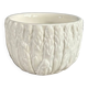 Small ceramic bowl with asparagus pattern.