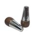 Vintage salt and pepper holders from A&B, Denmark, 1950s, set of 2