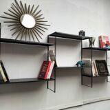 Étagère modulable en metal