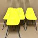 René Caillette fiberglass chairs