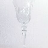 6 Monogrammed Wine Glasses C