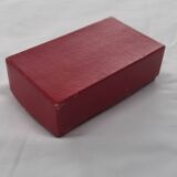 Antique crystal salt and pepper shakers, with their small spoon