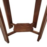 French Art Deco Side Table In Walnut, 1920/30s