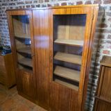 Art Deco mahogany library from the 1930s.
