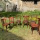 Set of 6 Thonet and Fishel bistro chairs, early 20th century
