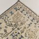 6x10 Soft Blue Pattern Vintage Rug, 193x315 Cm