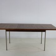 Sixties design rosewood dining table by Cees Braakman for Pastoe