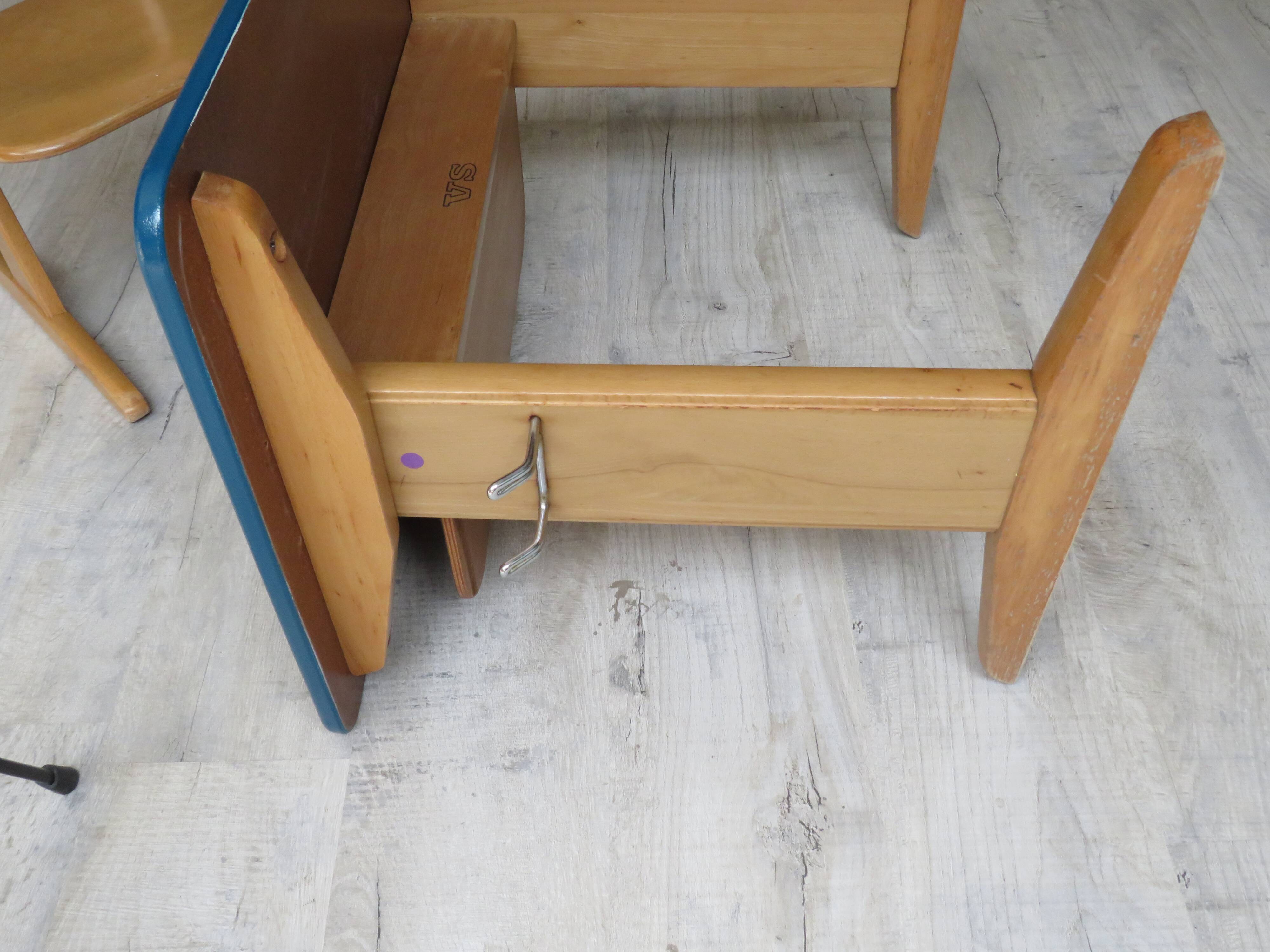 Vintage desk and children's chair casala/vs
