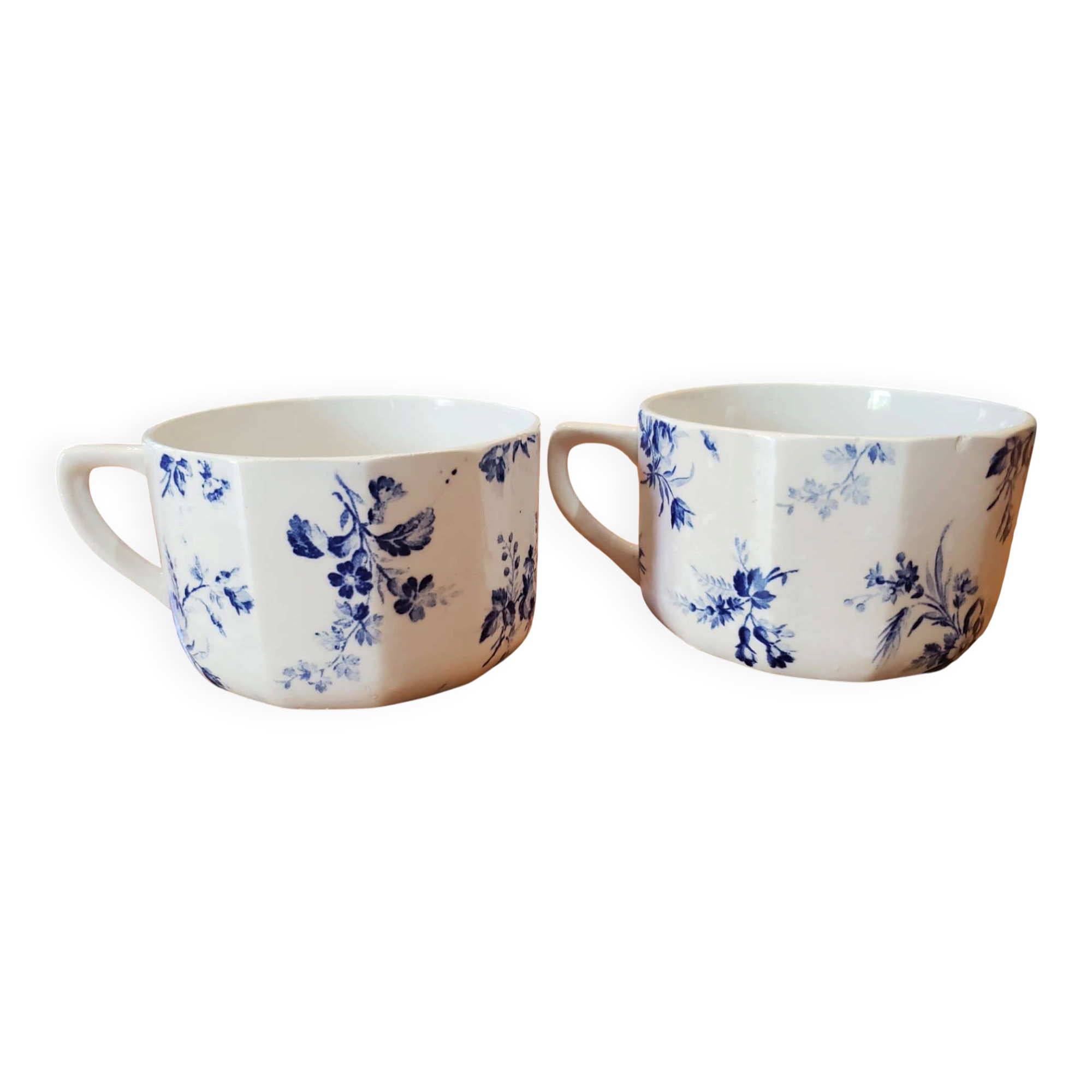 2 tasses Digoin modèle Perse