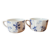2 cups Digoin model Perse