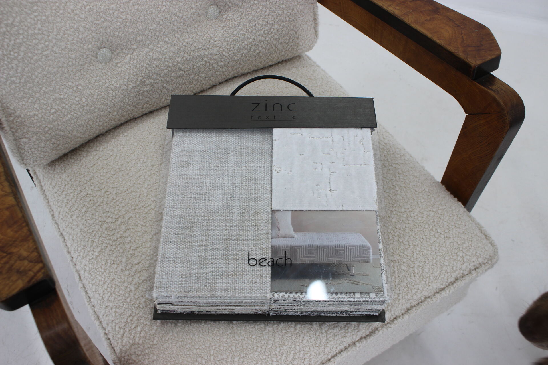 1930's unique cubist armchair, Czechoslovakia