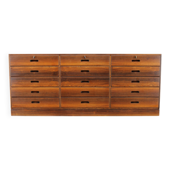 Commode à tiroirs ou buffet Kai des années 1960, restauré