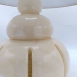 Alabaster lamp. 70'. Luminous openwork base.