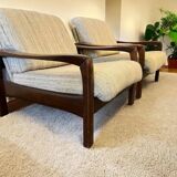 ensemble de 2 fauteuils vintage / fauteuils individuels / canapés