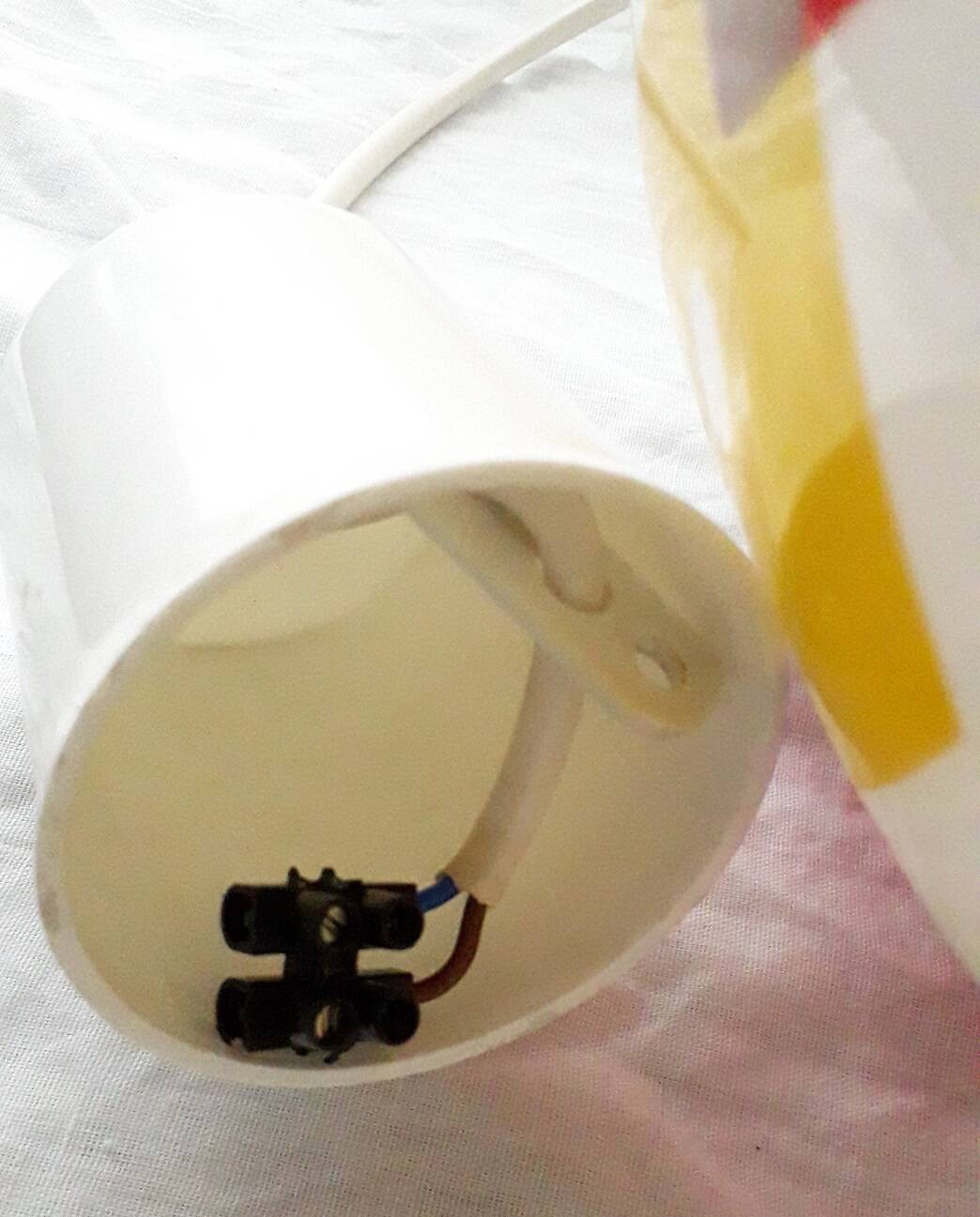 Opaline pendant light