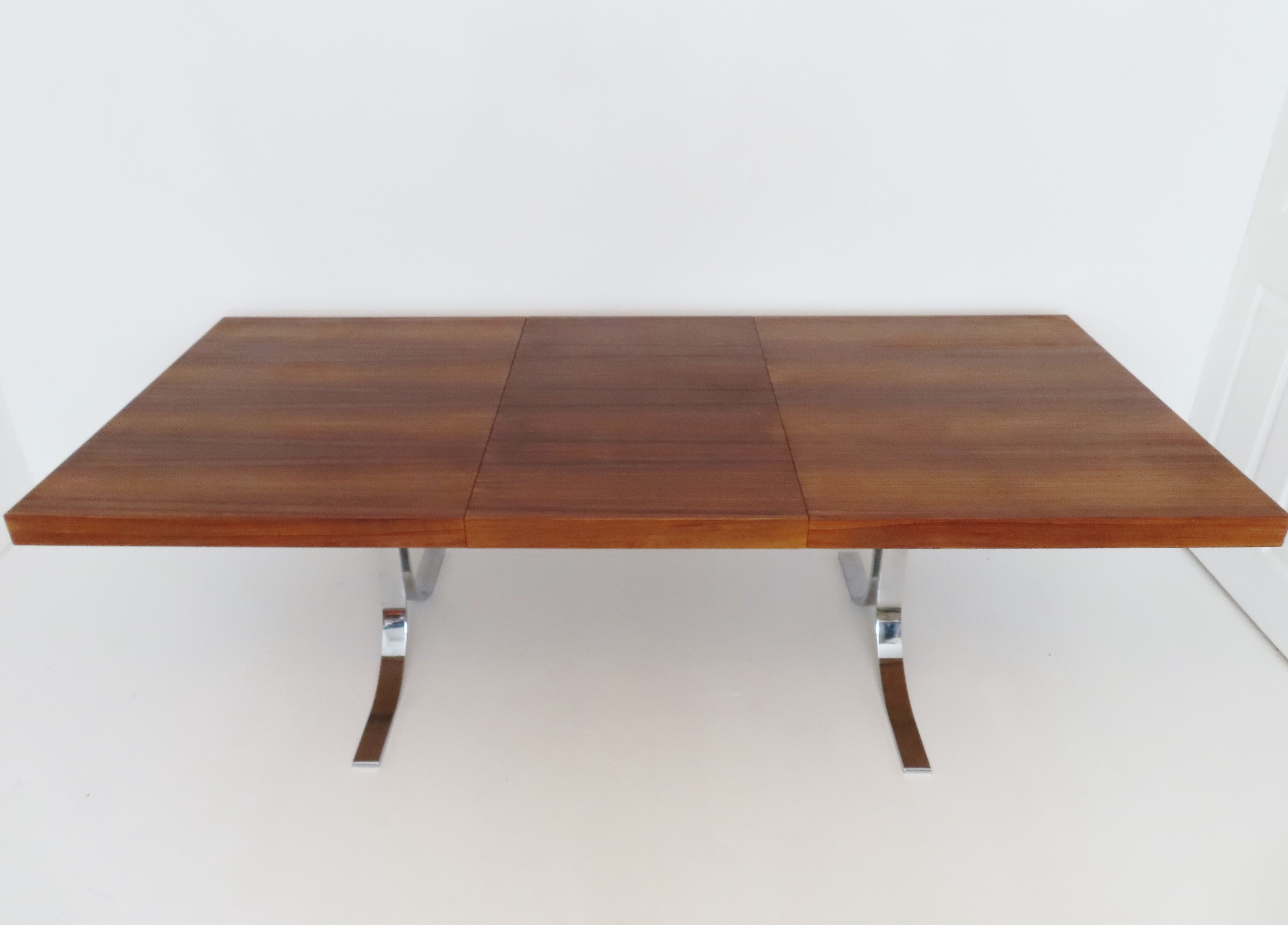 Rosewood Extending Dining Table By Milo Baughman For Thayer Coggin