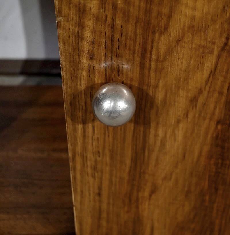 Small Walnut Serving Unit, Art Deco – 1940