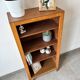 Small vintage oak library - Modular shelves, 1960s