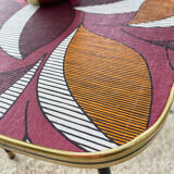 Vintage coffee table legs compass